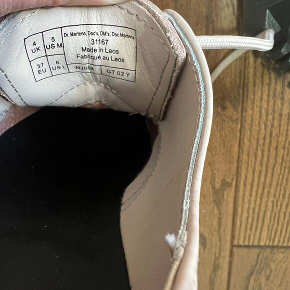 Dr. Marten's Platform oxford 31167 Pinky beige women's Size 5 - Picture 6 of 7